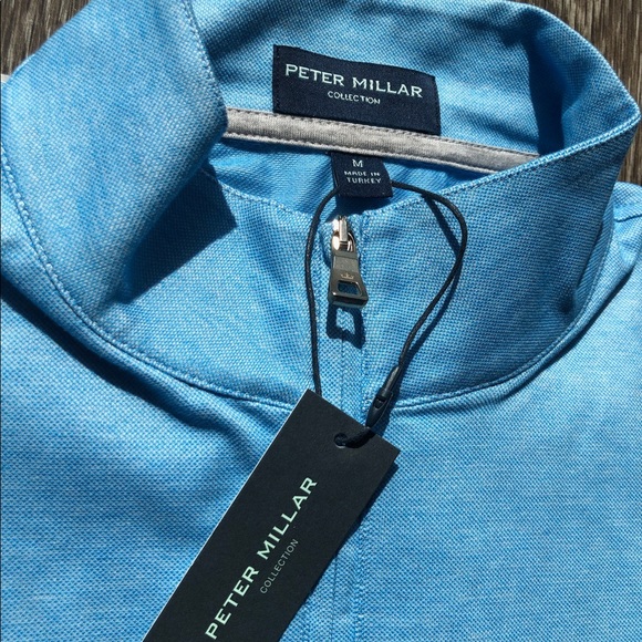 NWT PETER MILLAR CHARLTON QUARTER ZIP - Picture 5 of 5